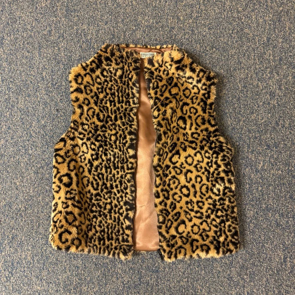 Leapord Print Vest